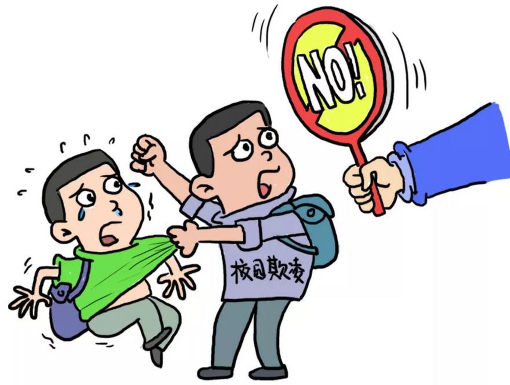 预防校园暴力,杜绝校园欺凌!