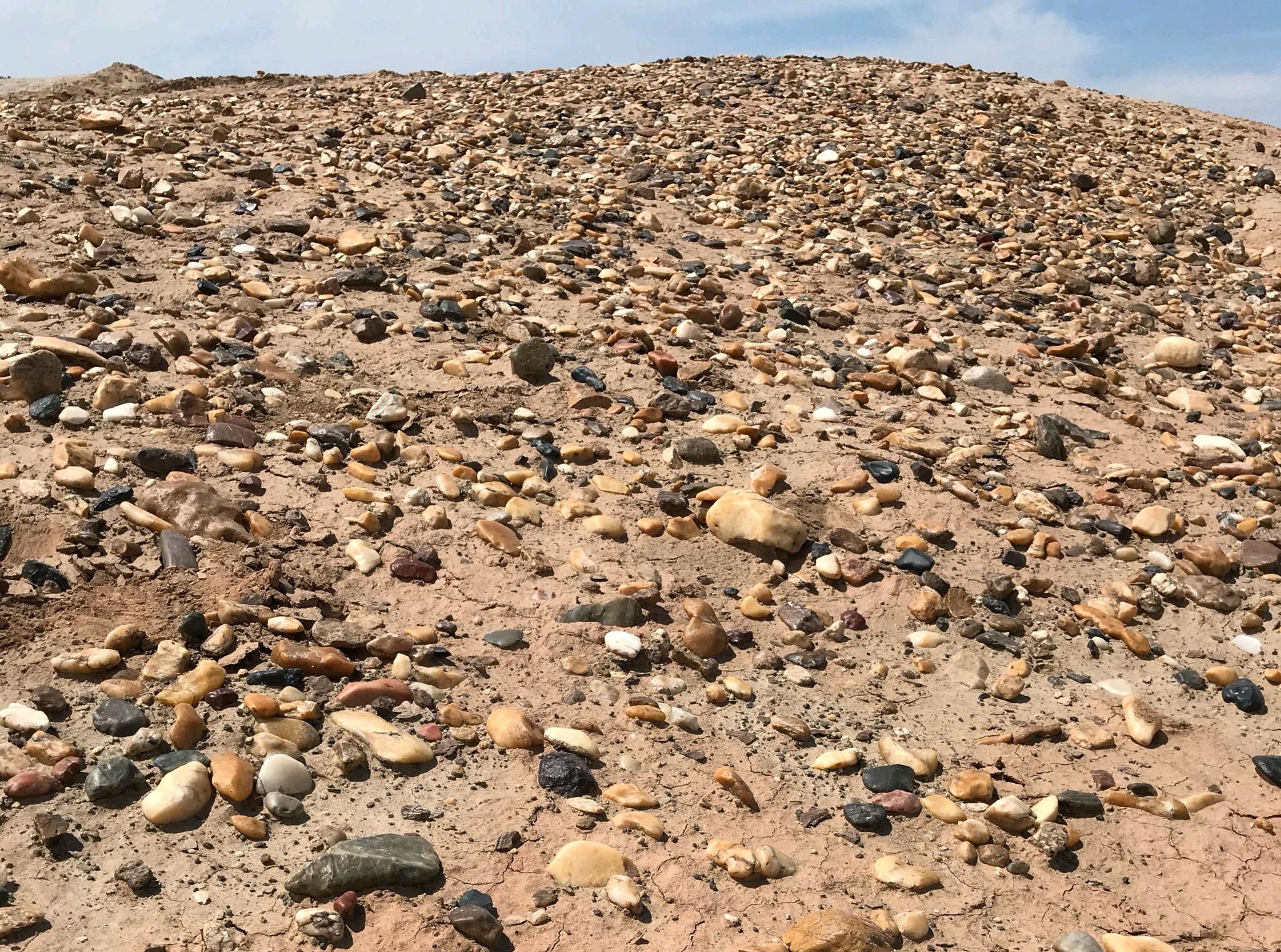 新疆为什么有那么多的戈壁滩?在远古是海吗?