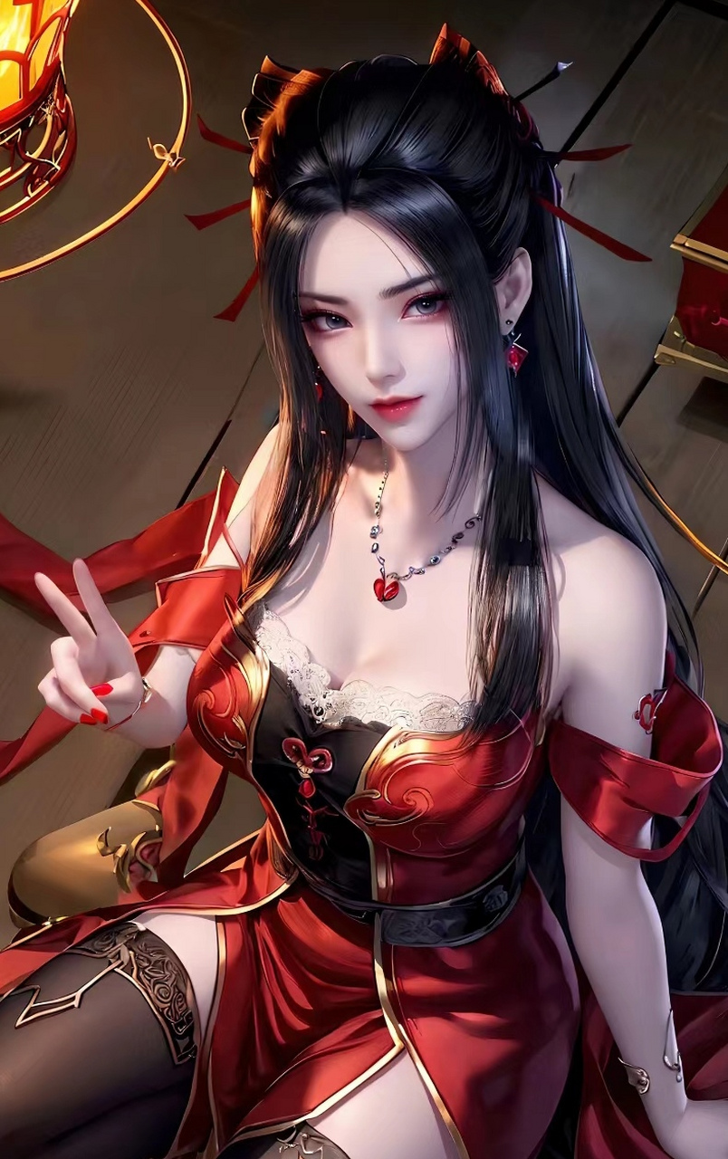 老牌国漫女神,颜值也是很能打的[亲吻][亲吻][亲吻]#秦时明月# #二