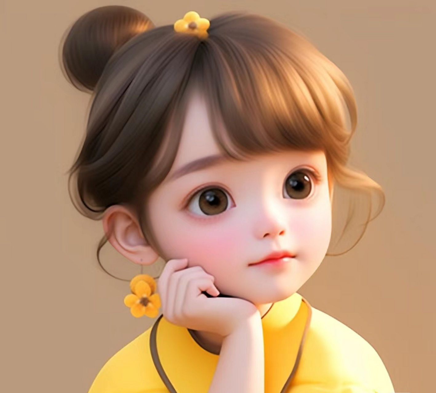 呆萌且#乐享周末分享吧# 可爱的小女孩