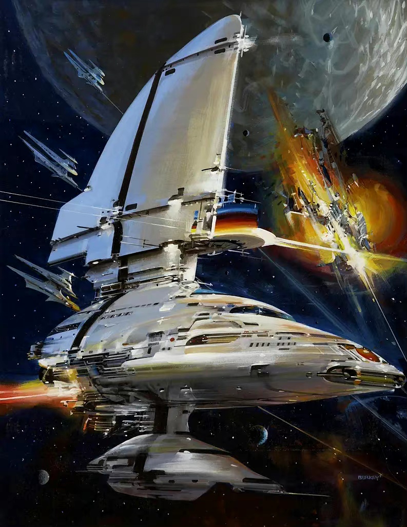 约翰·伯奇太空题材作品欣赏