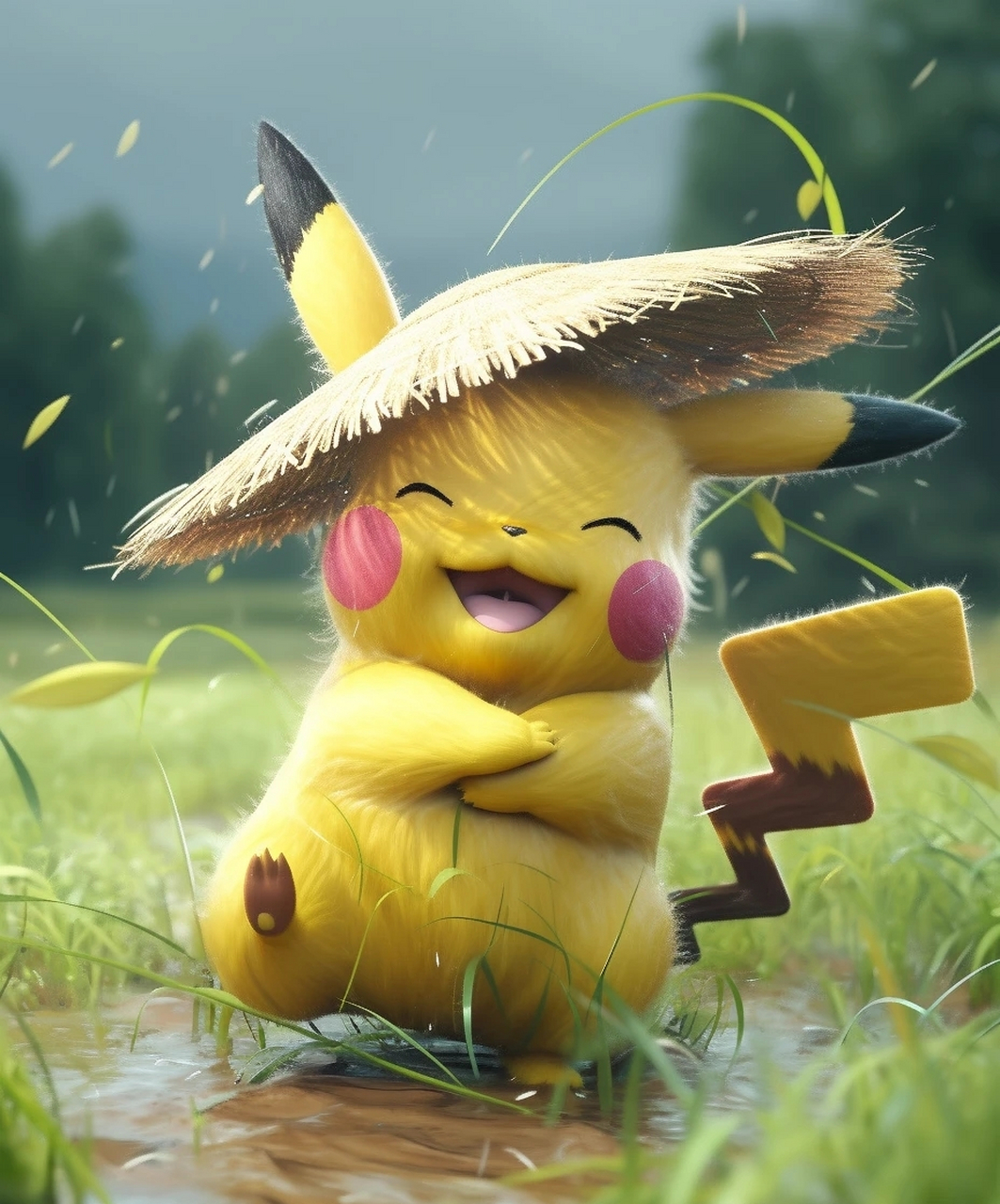 今天虽然下了一整天雨,但看到你这么阳光灿烂的笑容,郁闷的心情一扫而