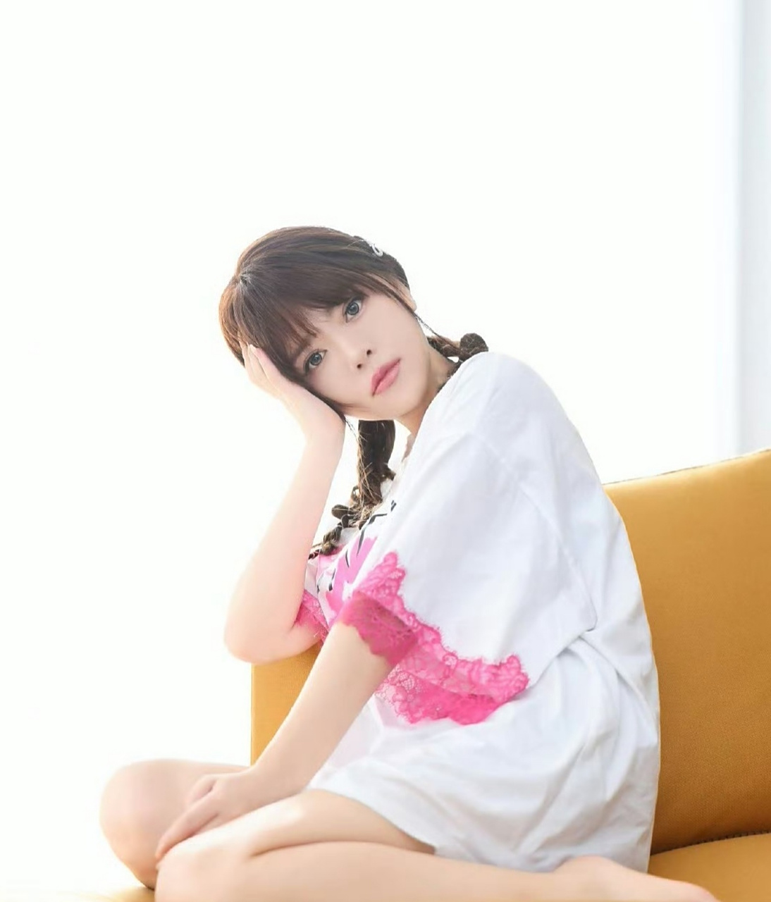 甜美清纯,娇俏可爱的#阿兰# 娇嗔欲滴,仙气飘飘