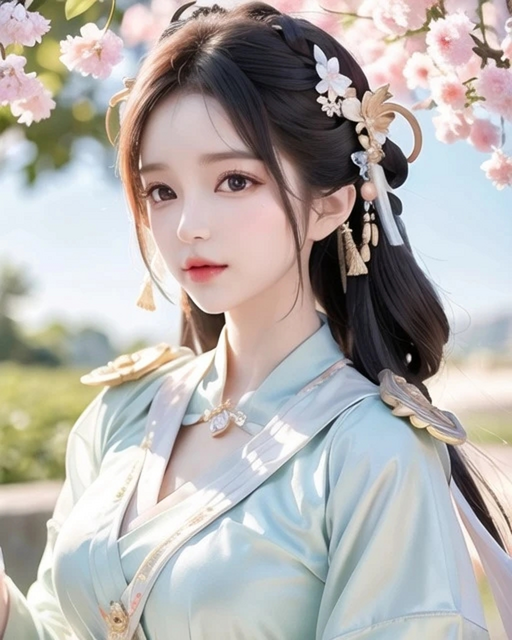 清丽脱俗的古风少女2