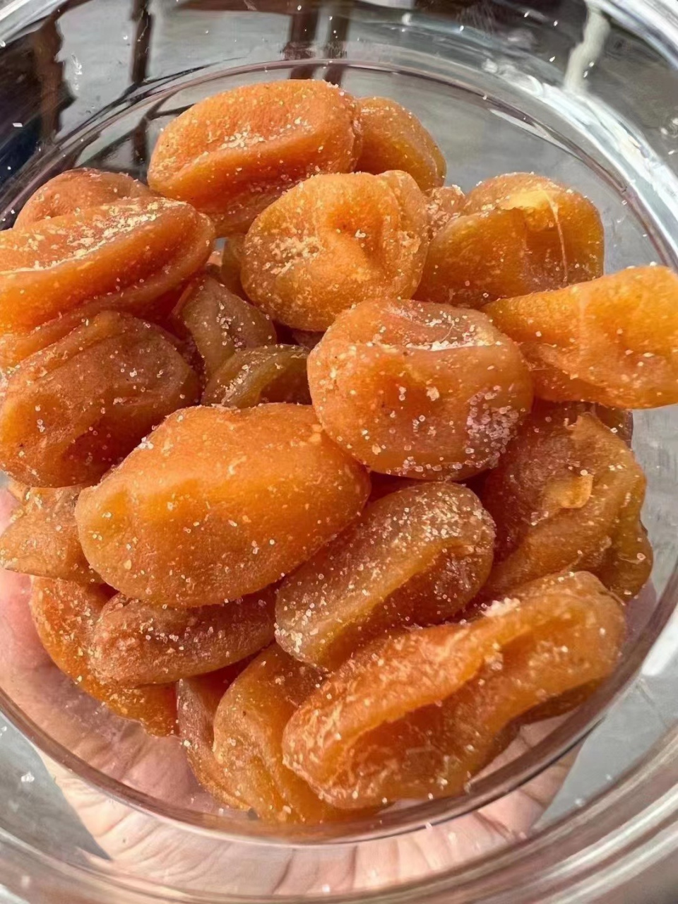 正宗竹蜂盐枇杷干!  三年以上竹蜂盐!