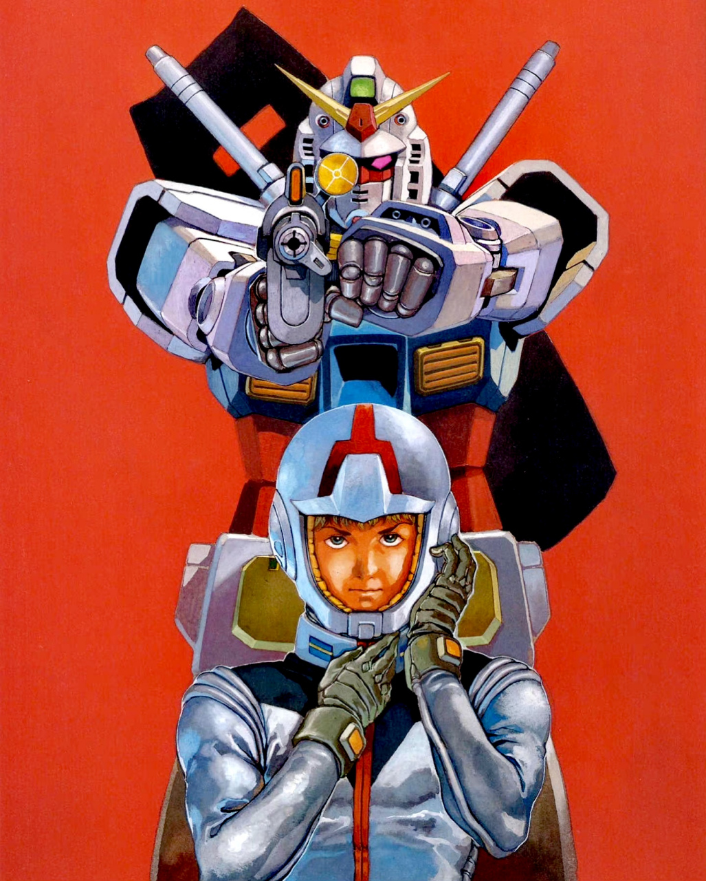 安彦良和《机动战士高达0079》插画欣赏.#动漫# #插画# #高达