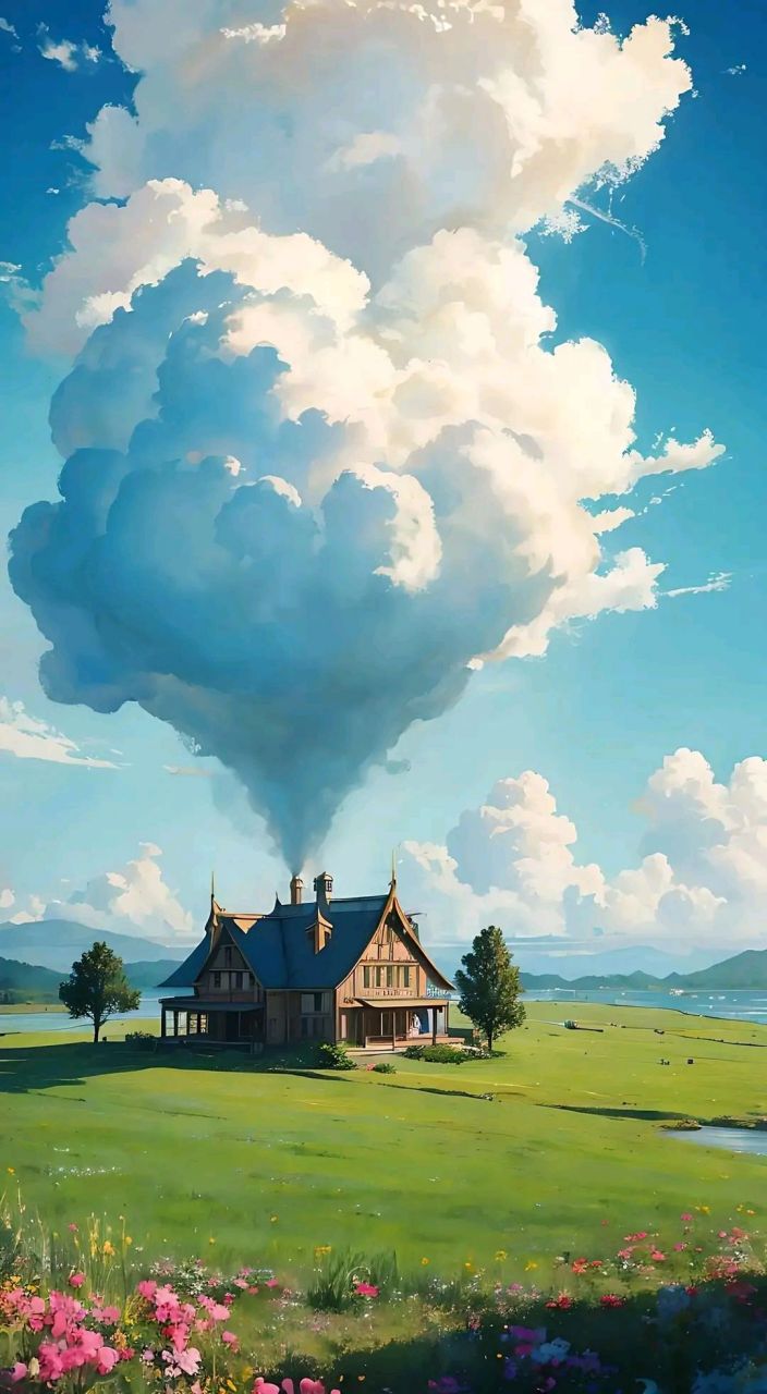 动漫壁纸# #治愈系风景# 世上总有一两风,填我十万八千梦