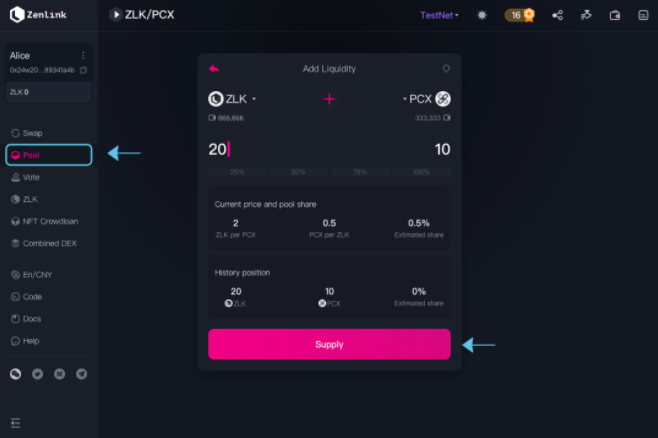【波卡项目空投】波卡首个跨链 DEX 协议 Zenlink 正式开启公测,参与公测赢取限量版 NFT 及海量 ZLK 空投!必须使用电脑! 【波卡项目空投】波卡首个跨链 DEX 协议 Zenlink 正式开启公测,参与公测赢取限量版 NFT 及海量 ZLK 空投!必须使用电脑!