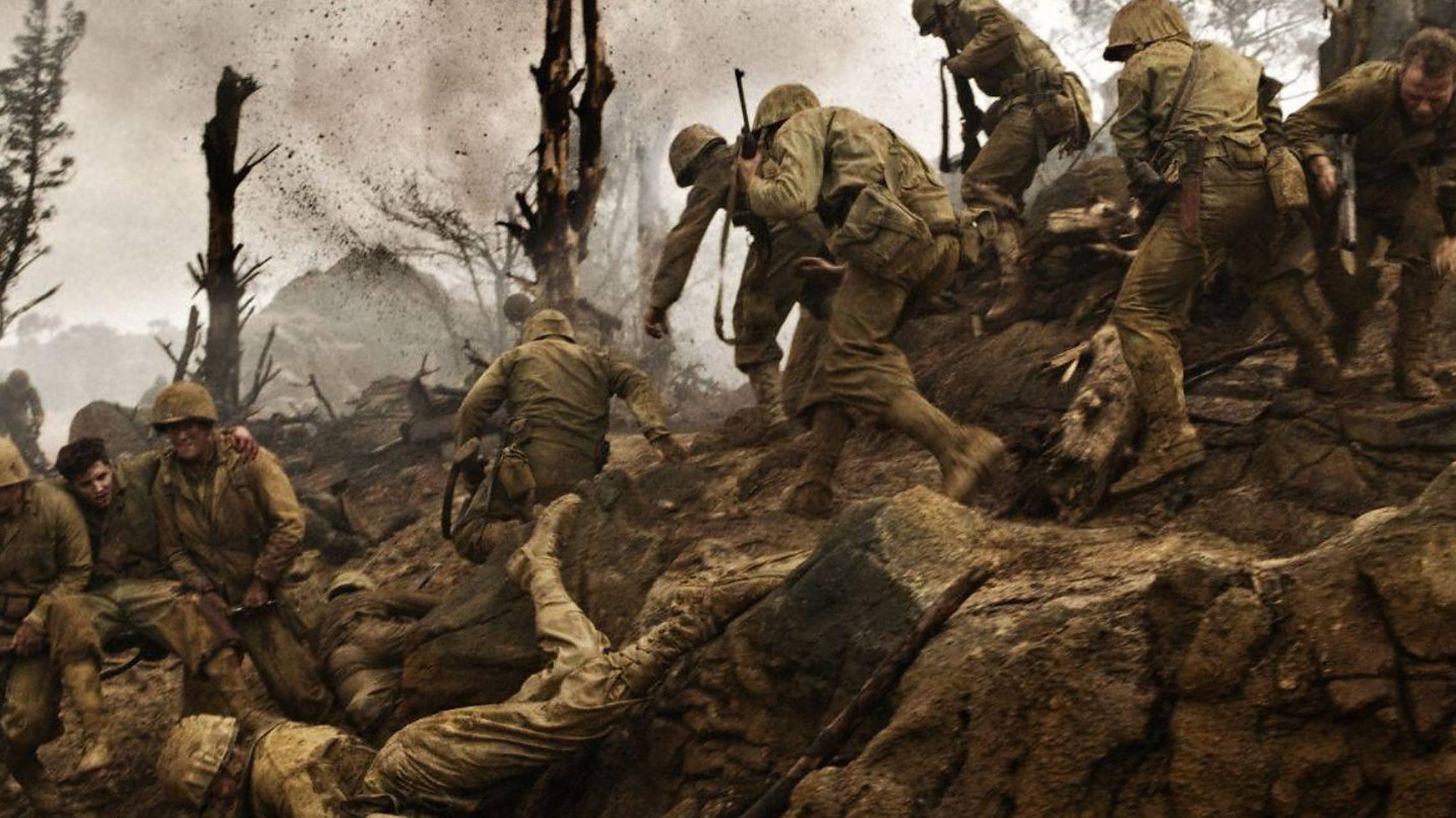 军事历史# 美日瓜岛战役 美国导演泰伦斯·马力克拍摄的电影《细细的