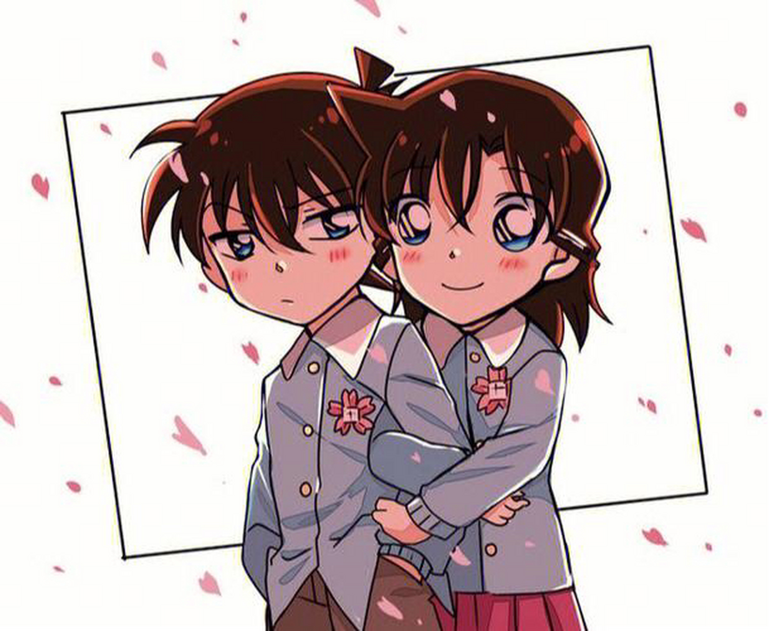 名侦探柯南# 【名柯】 所以是柯哀还是新兰呢04