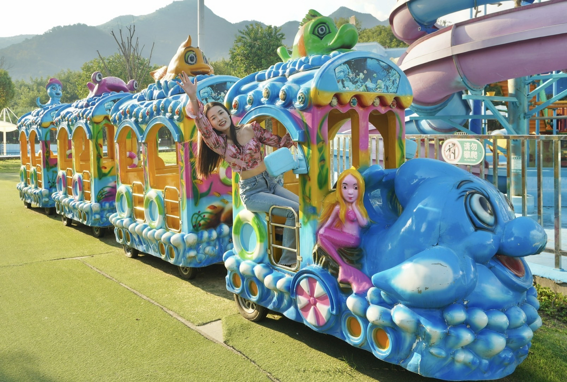 去幸福谷寻找幸福 瑞安最大的游乐园幸福谷,是夏天孩子们的天堂,但是