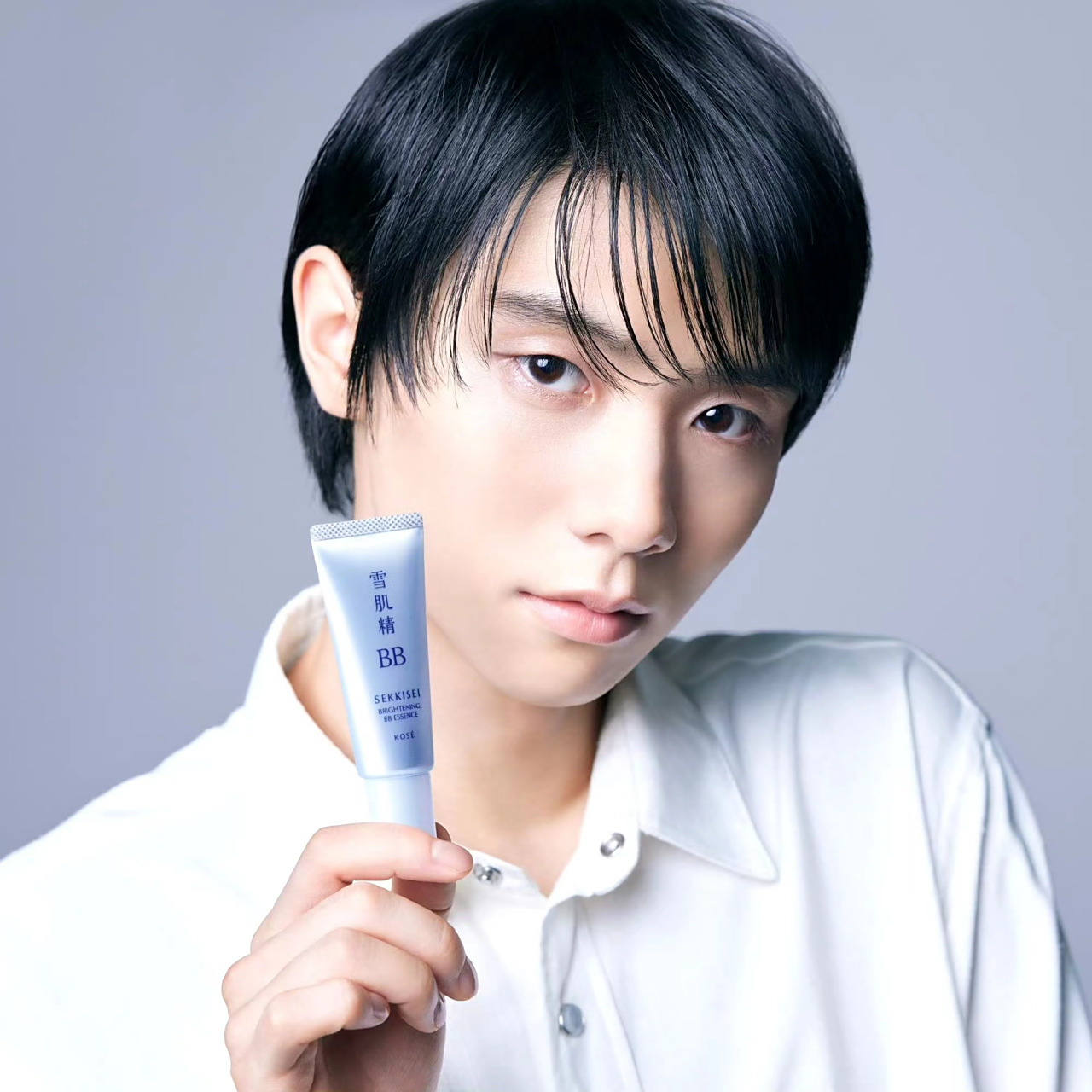 雪肌精的雪宝宝 清秀可人 #羽生结弦