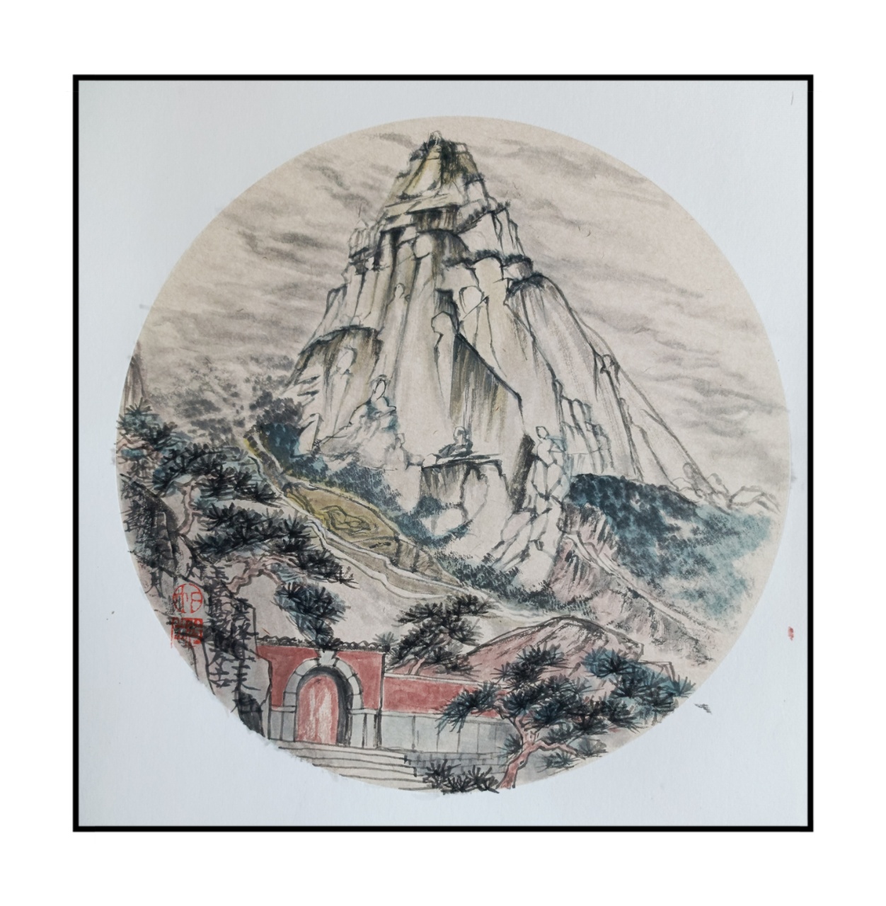 柏光岳笔下的泰山石敢当