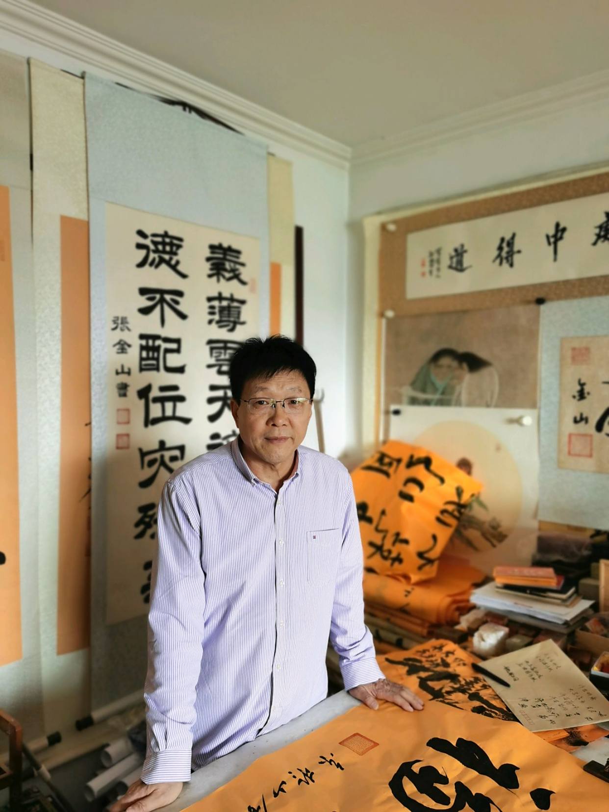 国家级期刊《信息安全研究》刊登著名书法家张金山书法作品