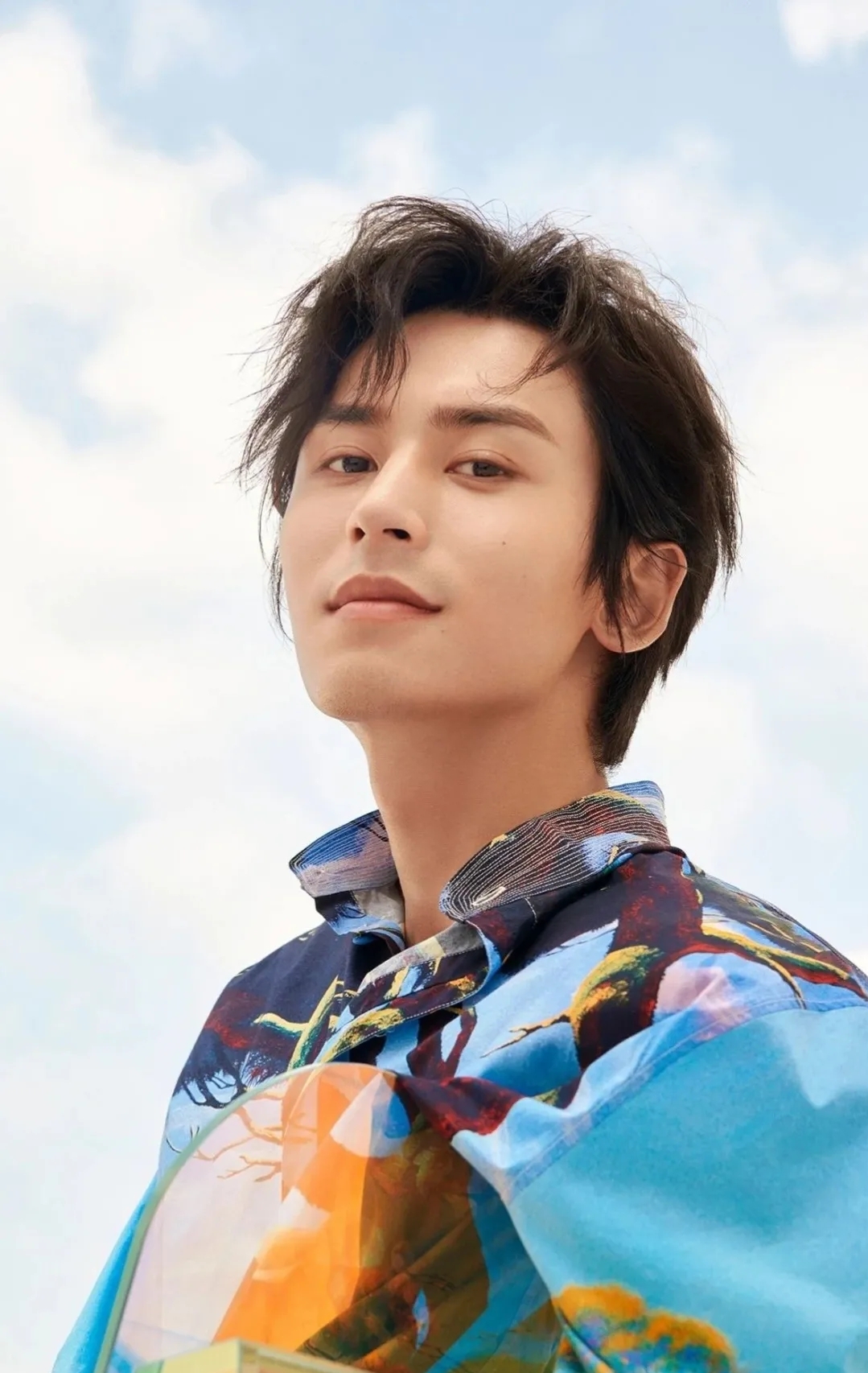 张哲瀚大头图片:遇见你真好