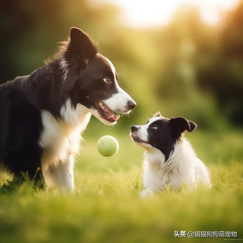 狗狗妈妈和宝宝们的温馨瞬间