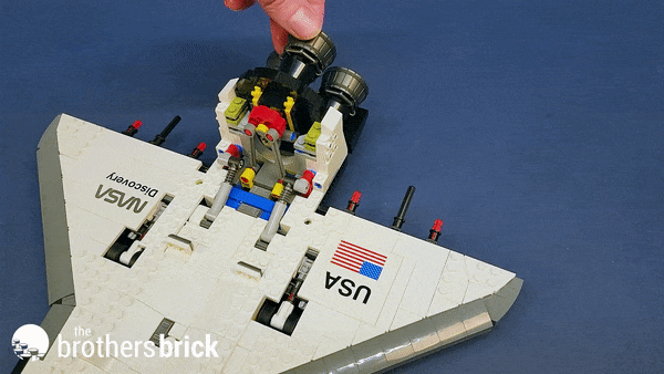 乐高10283美国宇航局发现号航天飞机详尽开箱测评