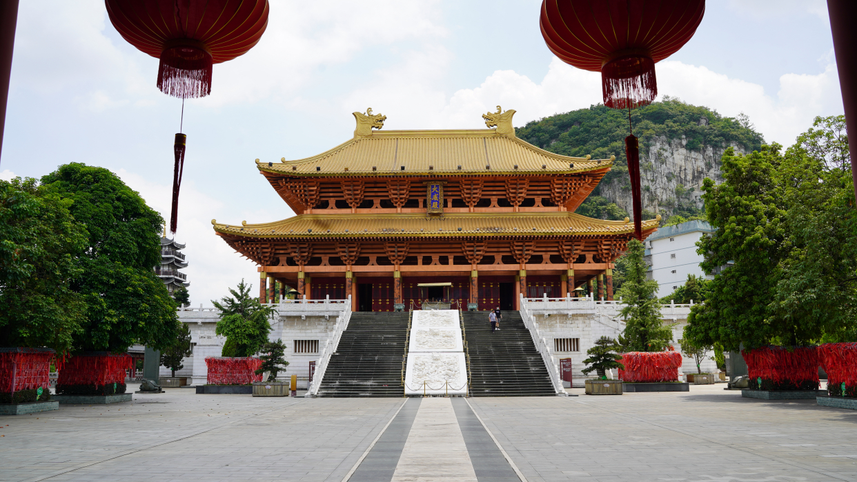 古城柳州标志性建筑,与曲阜孔庙齐名,是国家4a级景区