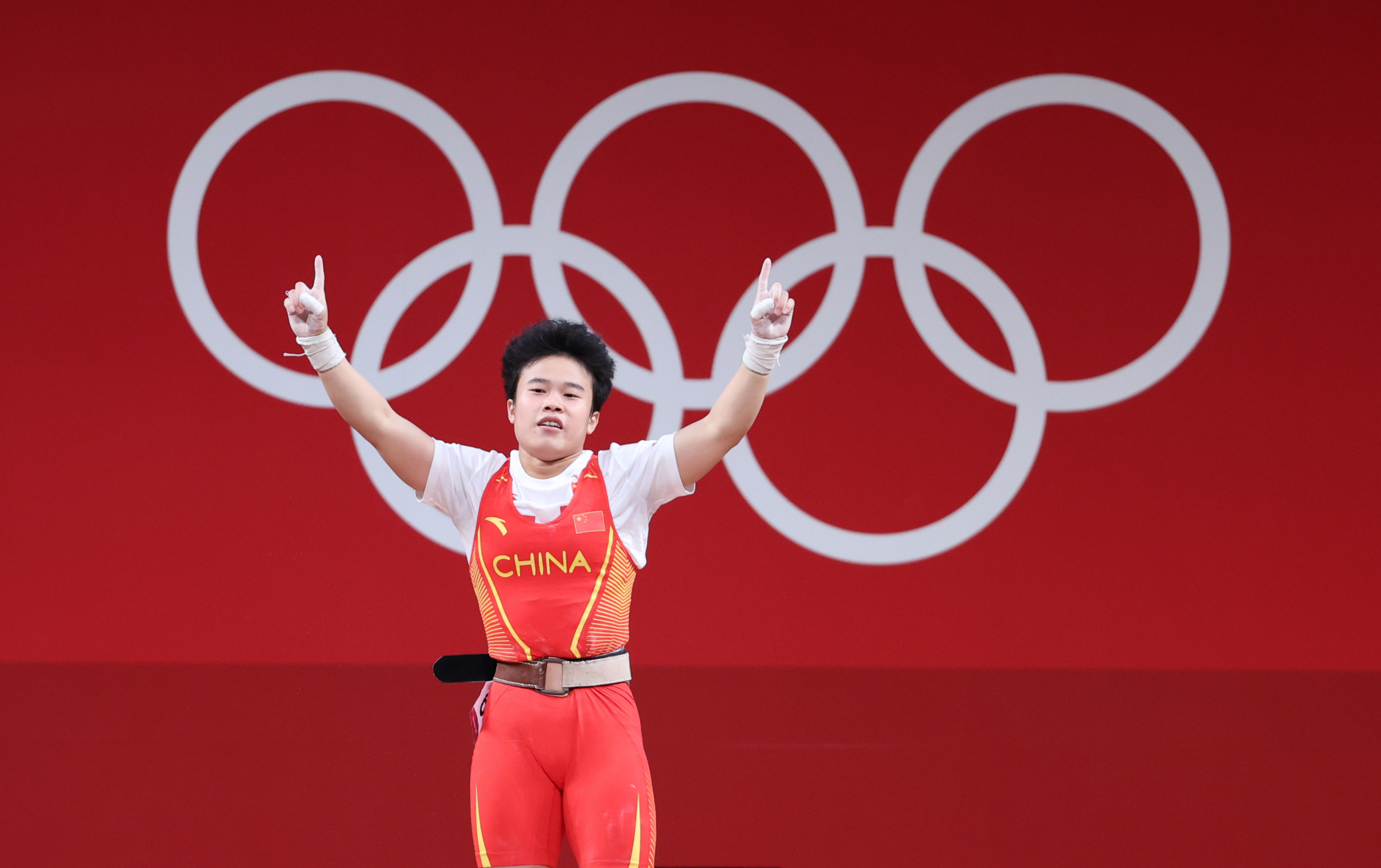 妥妥的!侯志慧夺得2021东京奥运会中国第二金