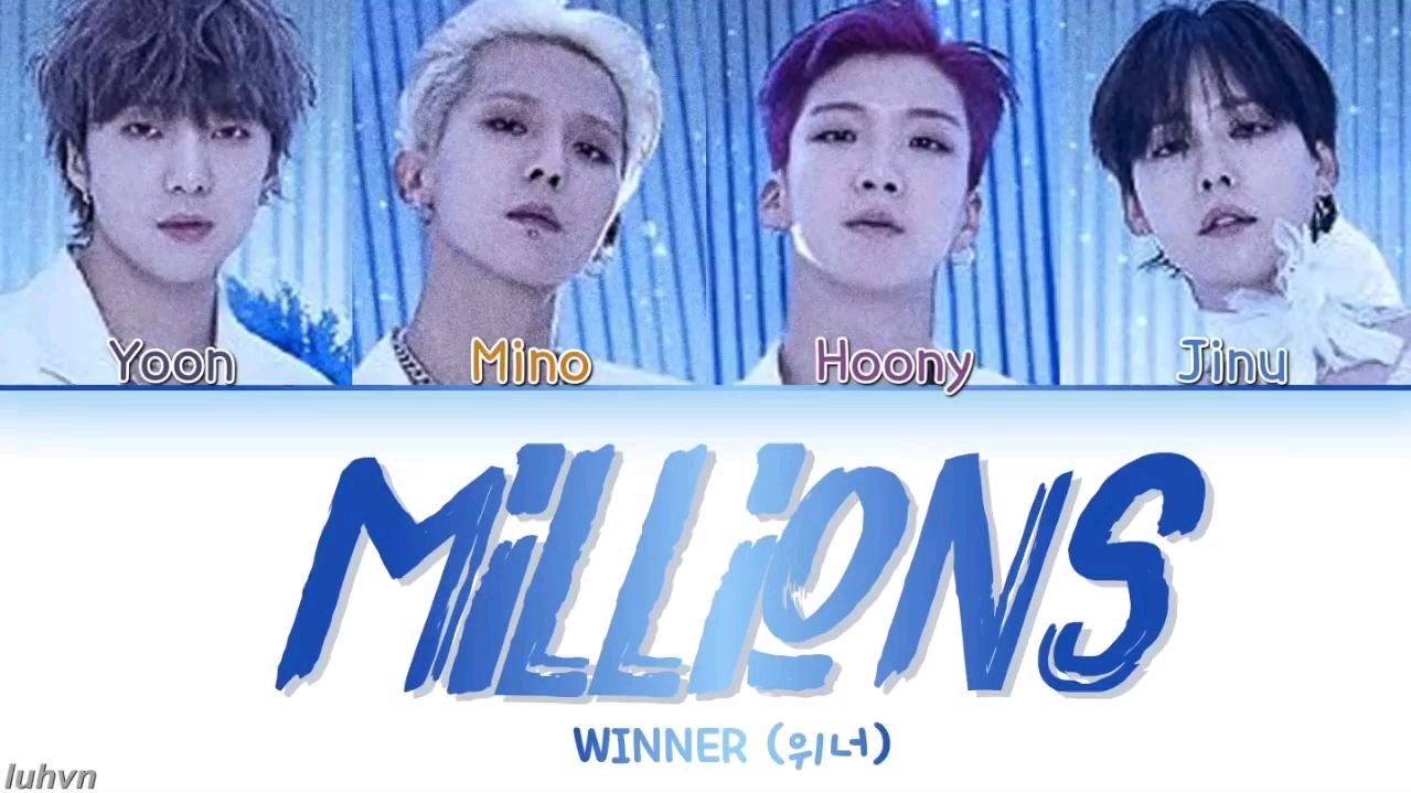 [图]WINNER歌曲《MILLONS》字幕版