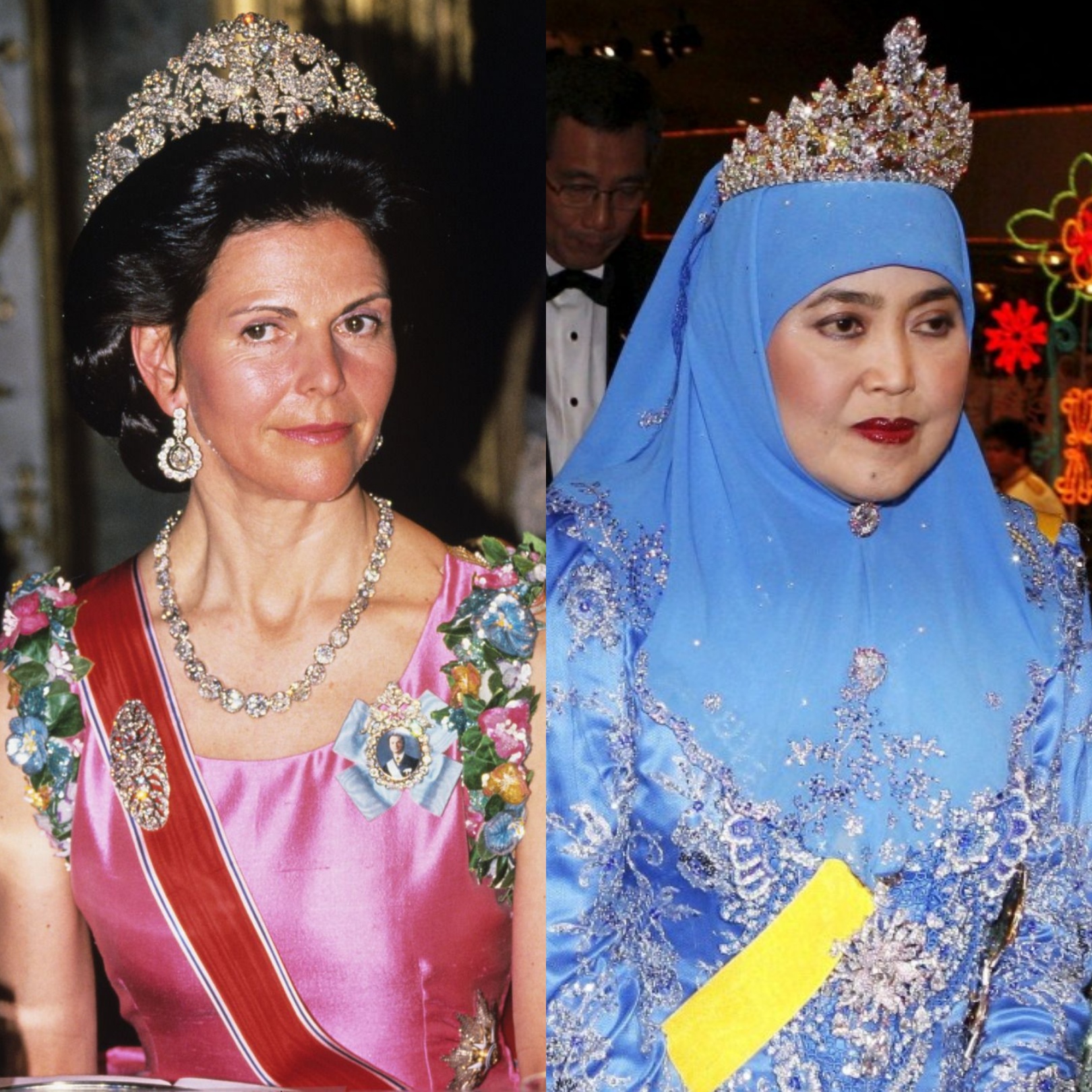 文莱王室的王冠比大多数欧洲王室的都奢华,但为啥戴着就不高级?