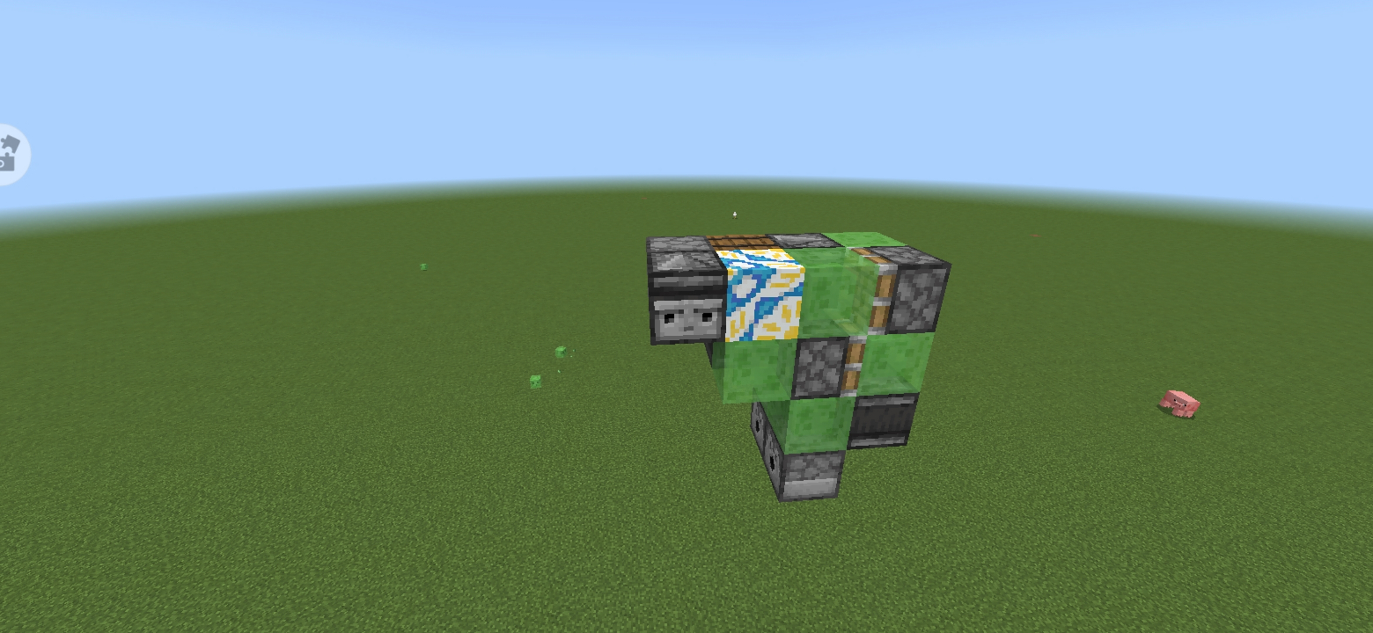 《我的世界》超小型智能红石飞行器  刚刚在游戏整了一个超小型智能