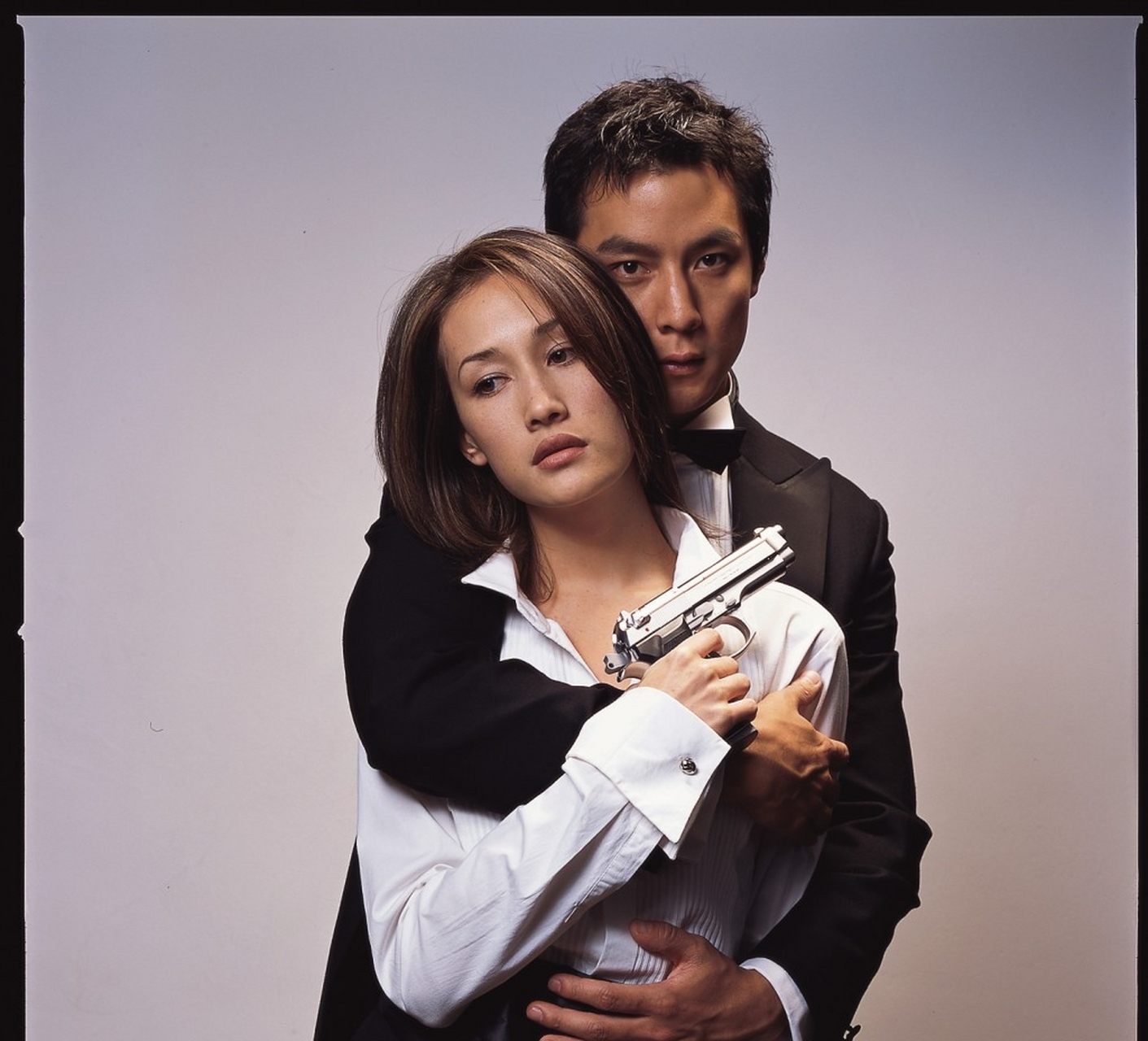 maggie q,曾是吴彦祖和陈冠希两位帅哥的前任女友,如今的她在近日与陈