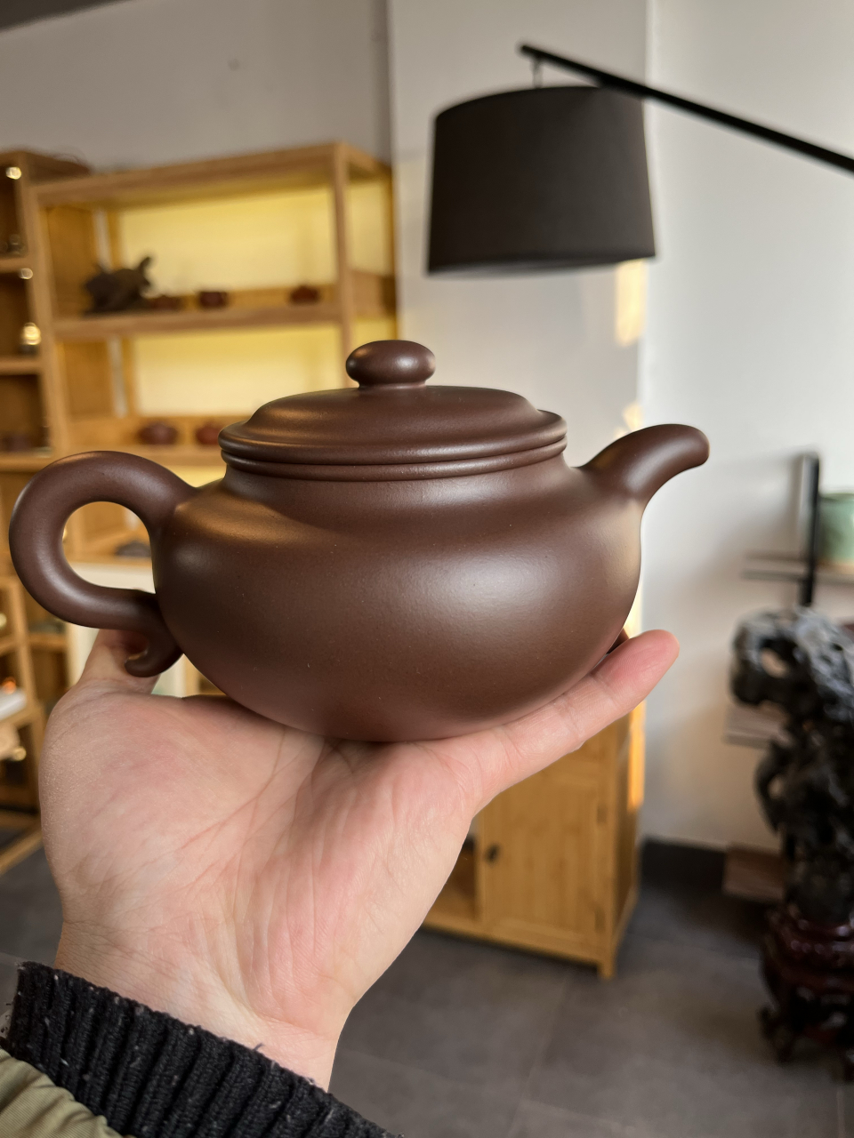 张一成作品 此壶为传统经典大亨仿古式