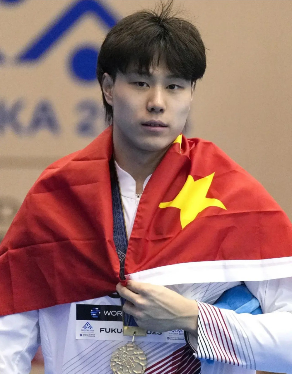 湖南24岁小伙覃海洋到底有多强?  在日本福冈游泳锦标赛上: 1,7月24日