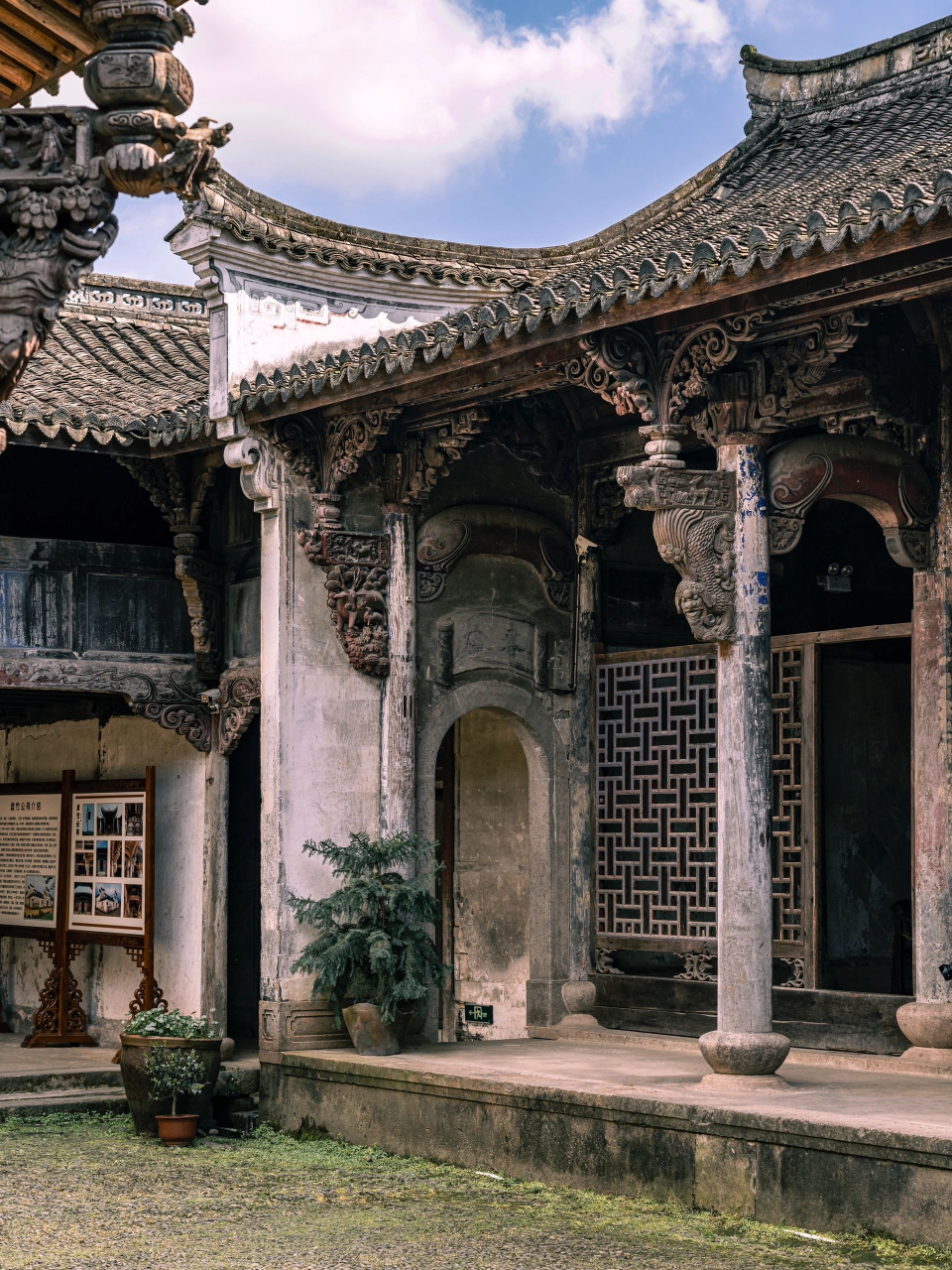 缙云河阳|浙中婺派古建的天选之子 下|||河阳古村里现存祠堂数量惊人