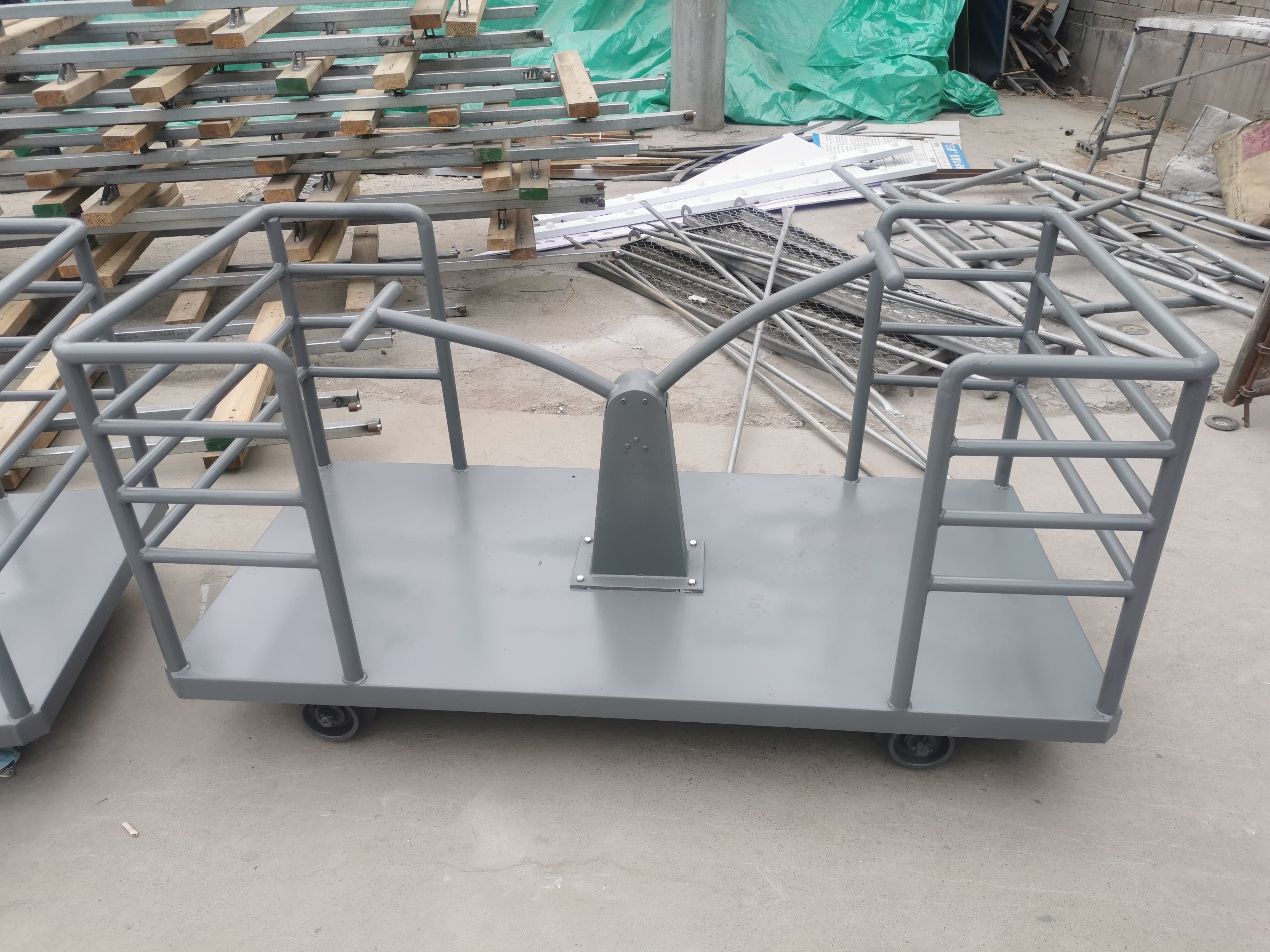 人力轨道手压车无动力轨道手摇车