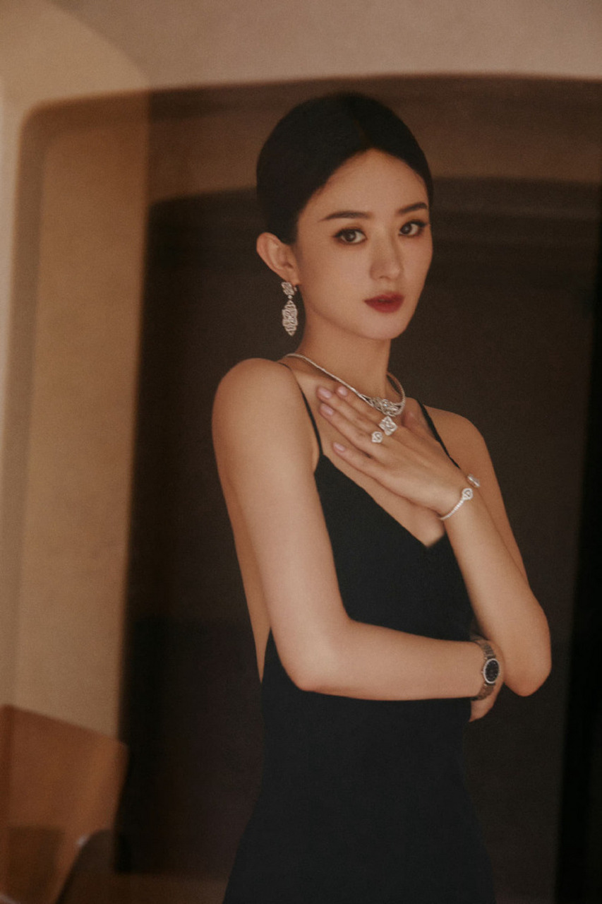 赵丽颖白玉兰内场造型!