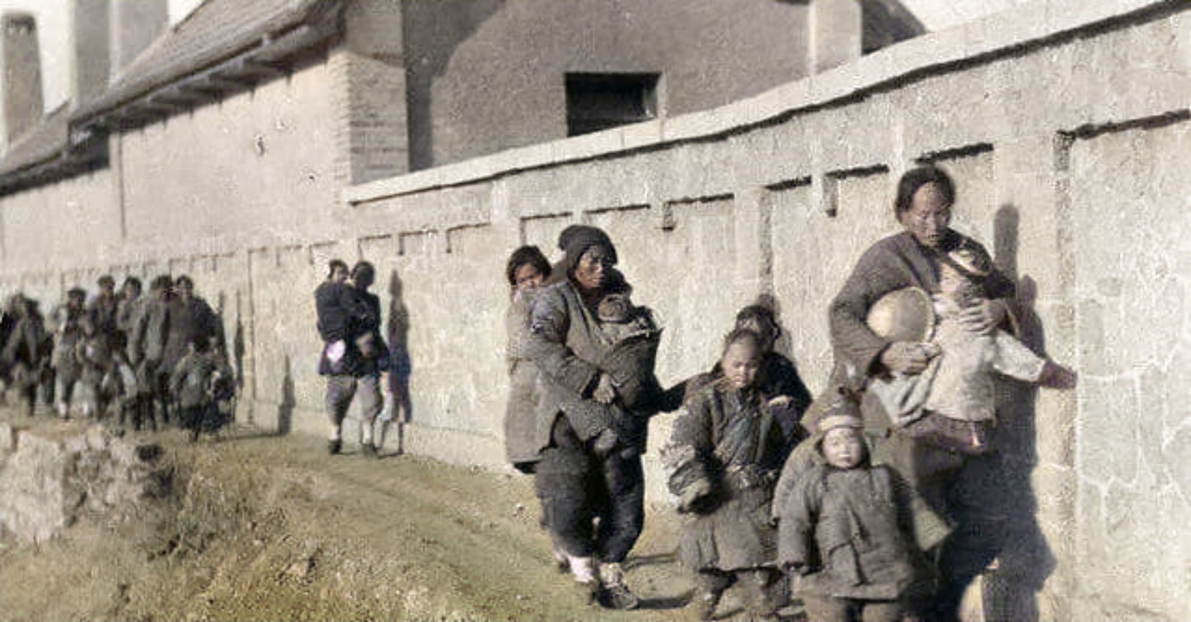 老照片|闯关东  19世纪开始到民国止,由于天灾人祸,无数山东人生活