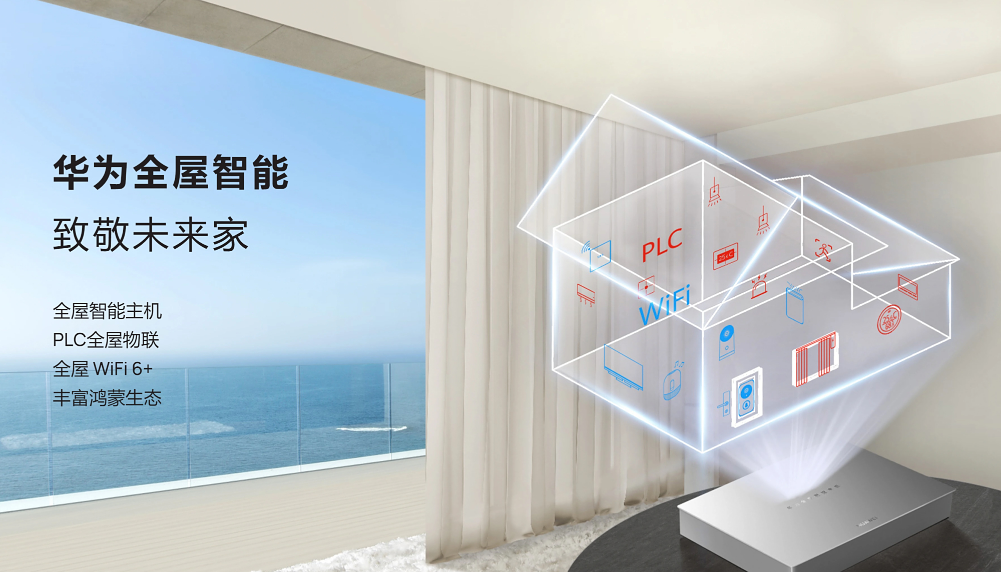 华为全屋智能,致敬未来之家,丰富鸿蒙生态给你一个安心舒适的家