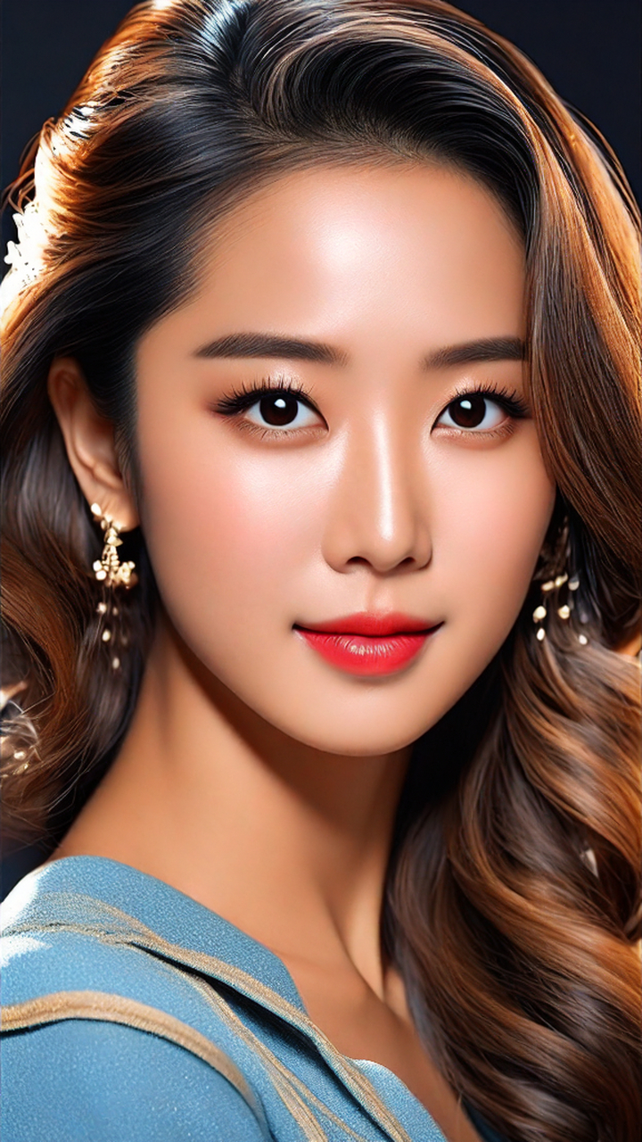 在月色下,她如狐狸般狡黠, 妙目流转,藏着不可言说的魔法.