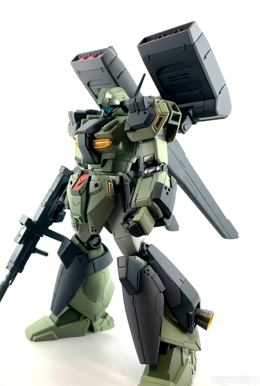 模型欣赏:机动战士高达uc 1/144 hguc 强袭型杰刚.