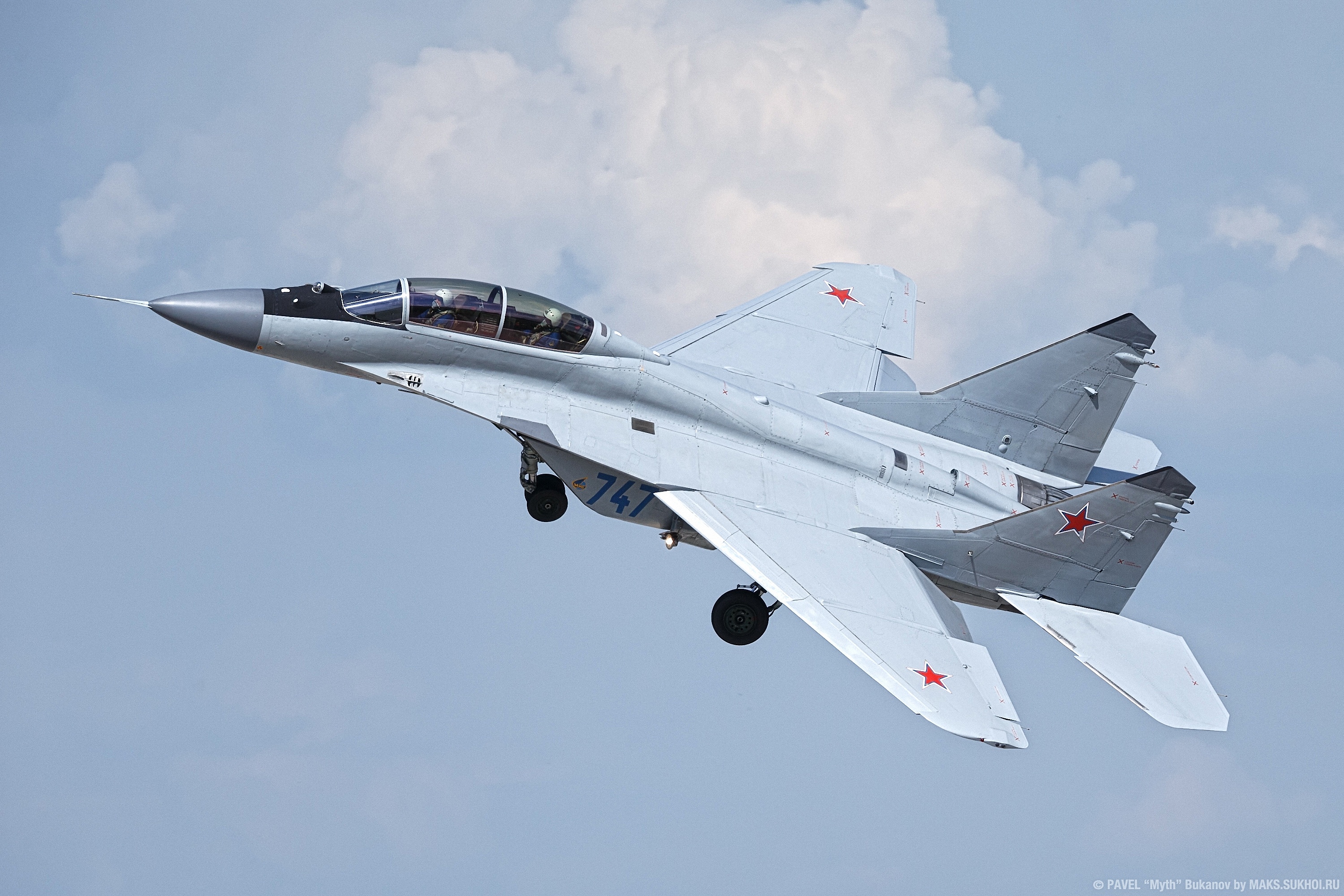 战机欣赏:俄罗斯空天军 米格-29m2战斗机