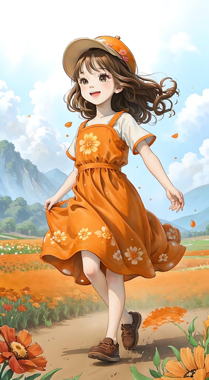 漂亮可爱的小女孩