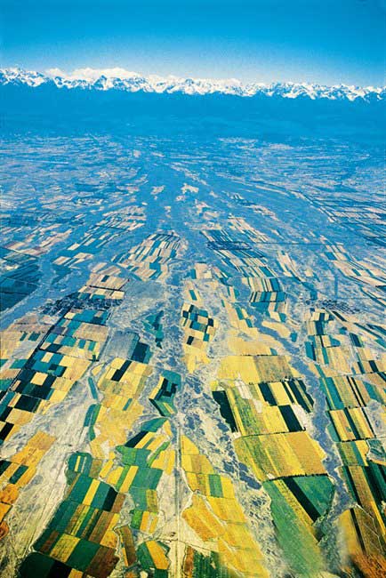 洪积——冲积平原