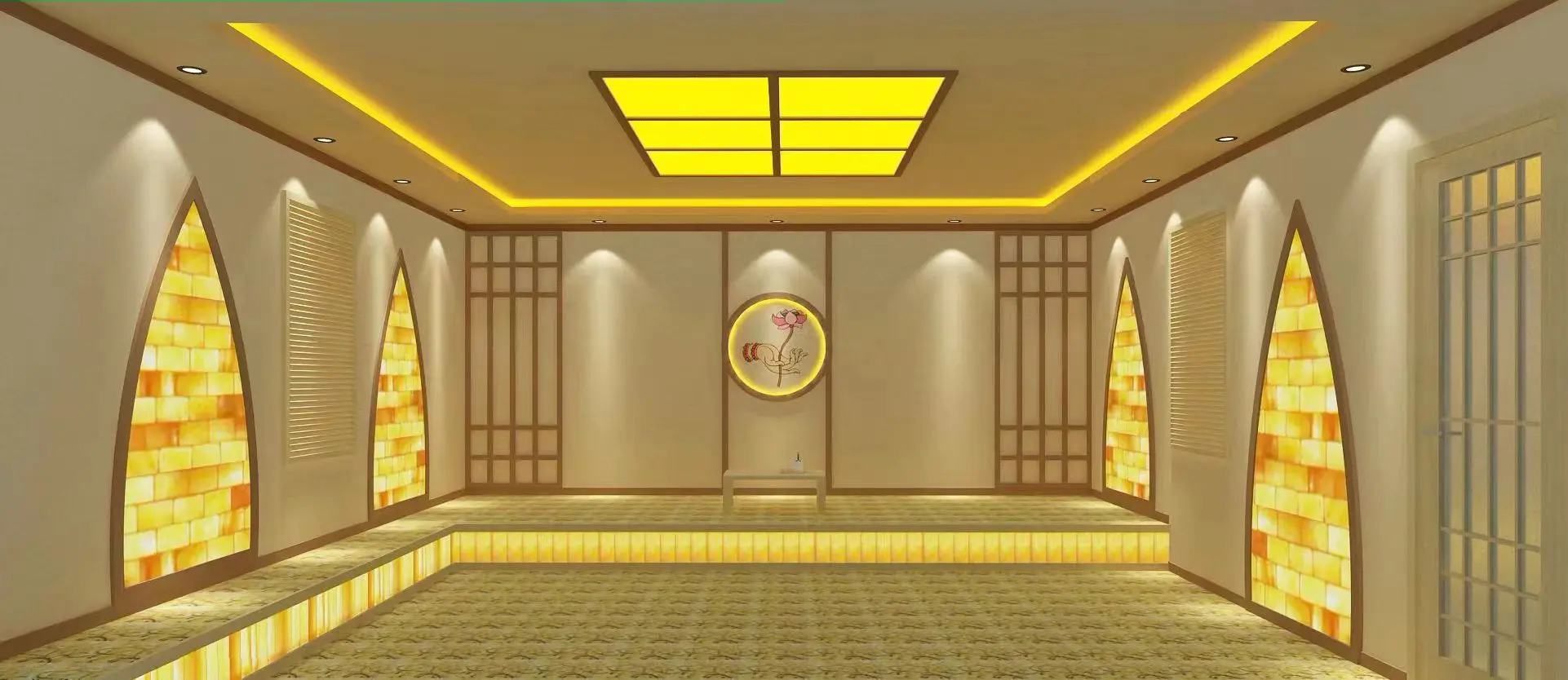 10平方盐浴房安装 盐疗汗蒸房装修 美容院项目