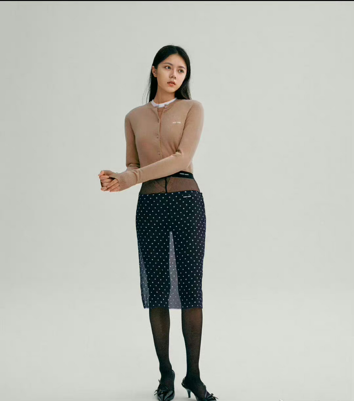 赵今麦这这个裙子加丝袜是认真的吗?