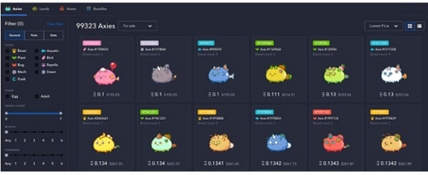 单月收入超过3亿美金 Axie Infinity的无限可能