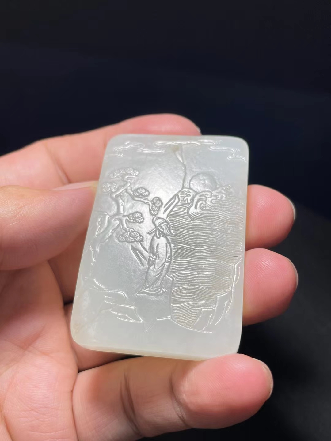 和田玉籽料明清46牌