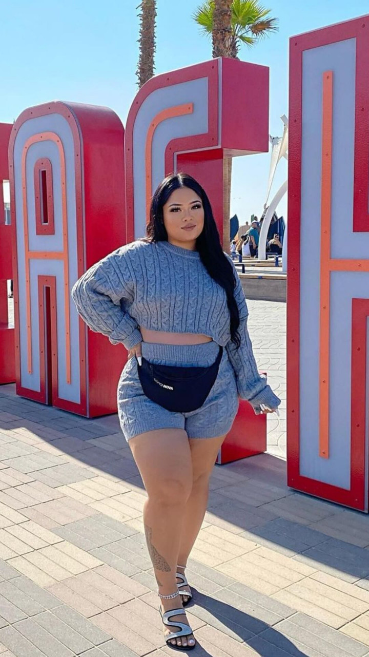 美女超模大码超模欧美人像摄影写真#性感好身材