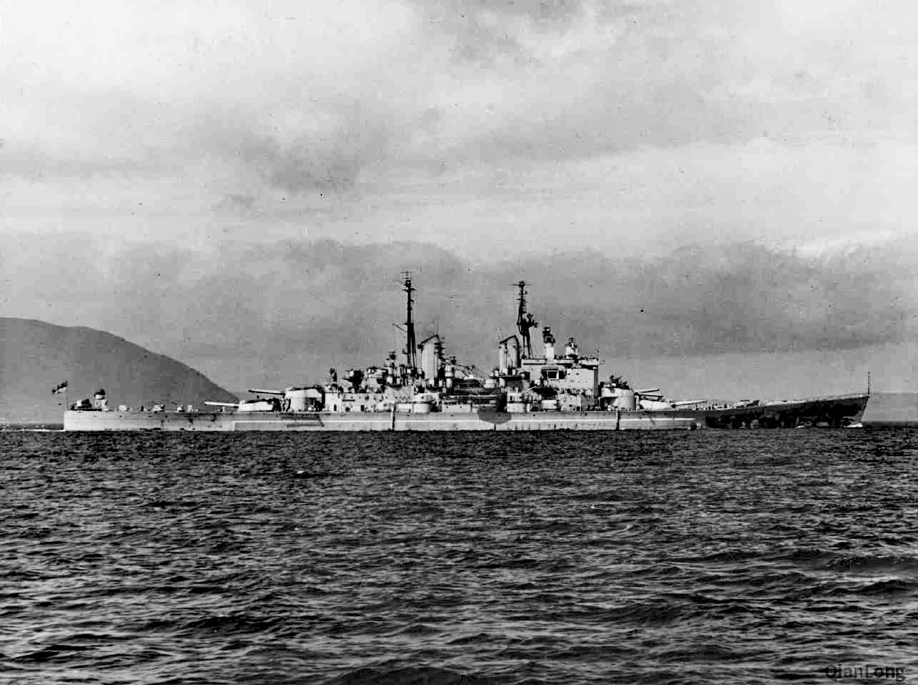 战舰欣赏:英国 前卫号 战列舰