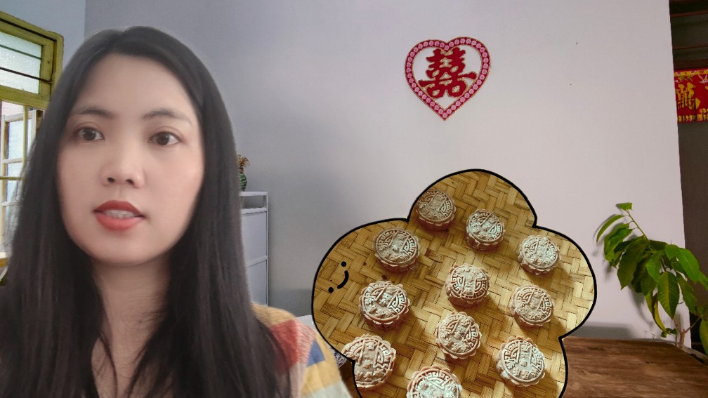 袂花姐用红豆沙做冰皮月饼:用300克冰皮粉,能做15个好吃的月饼