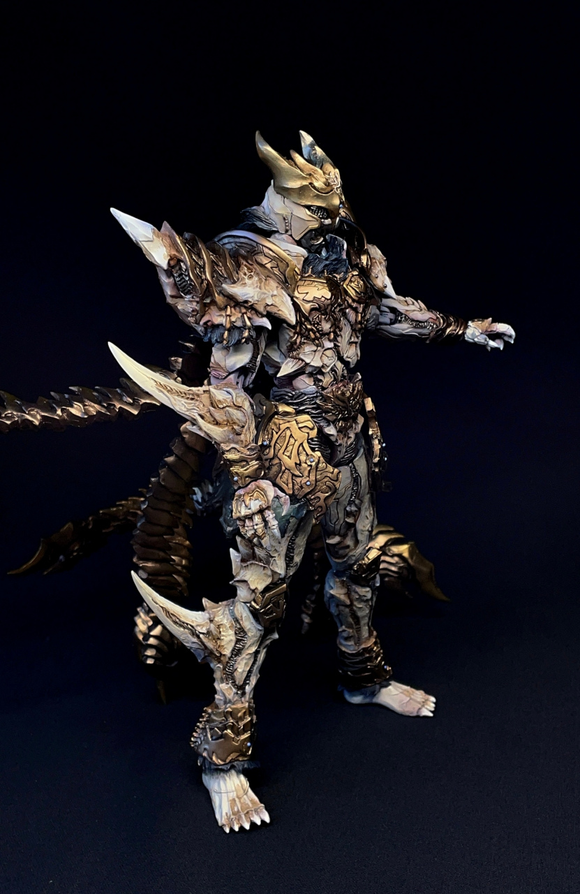 模型欣赏:假面骑士 未确认生命体0号 达古巴,by 折椅_zy.