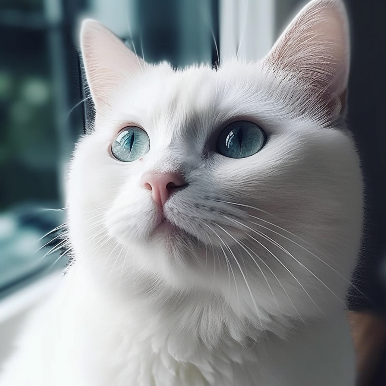 每当我看到那双瞳孔中闪烁着的独特光芒,我的心情就会变得愉悦起来.