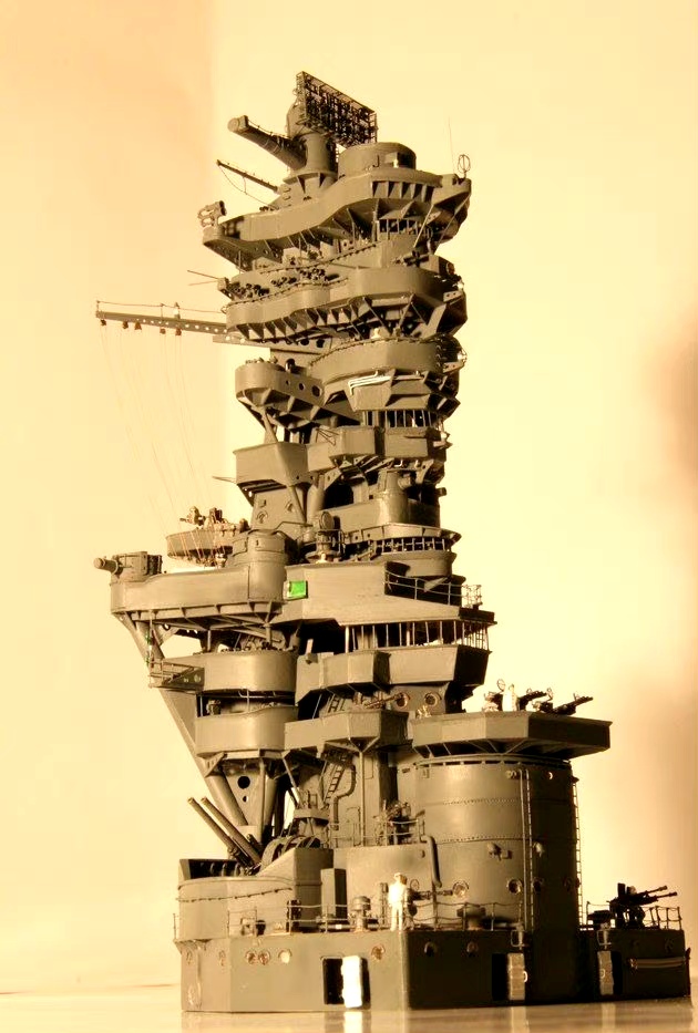 扶桑号战列舰模型图片