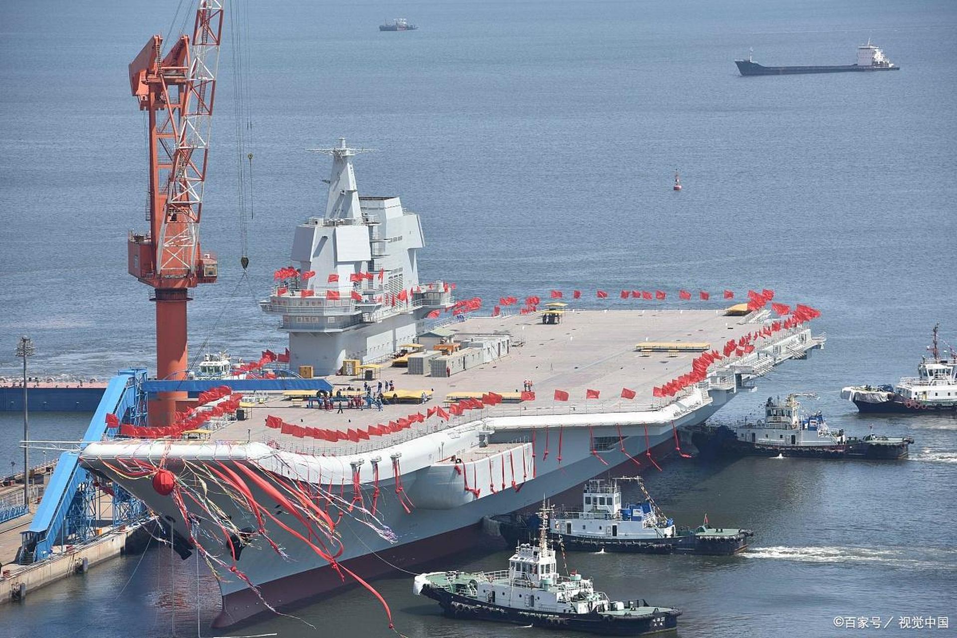 最新消息:004航母正在建造 中国海军正在建造004号航母,这是中国第四